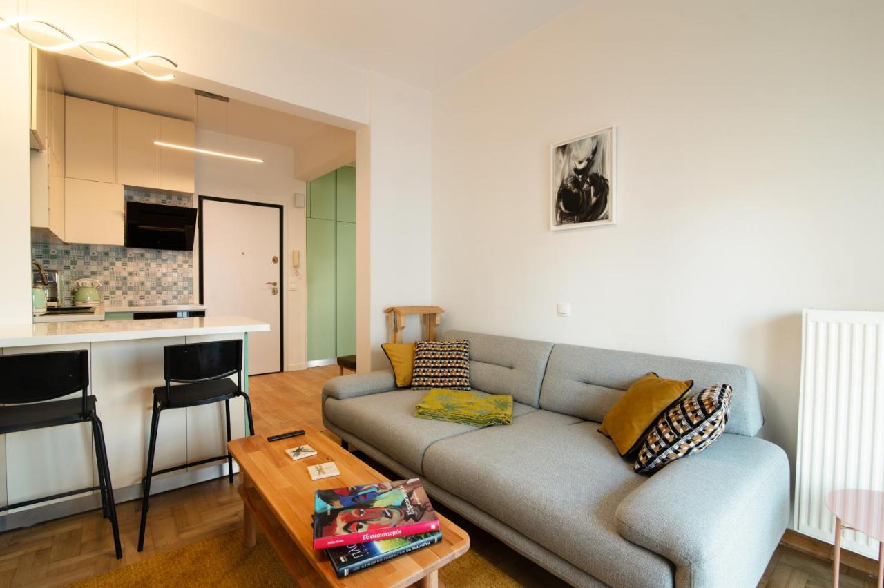 Luxury 1-Bedroom Apartment By The Sea In アテネ エクステリア 写真